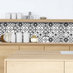 Crédence adhésive carreaux de ciment 2