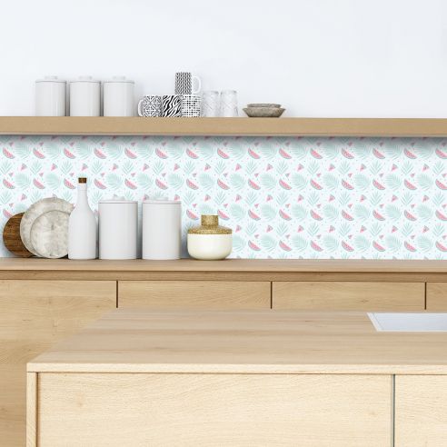 Crédence adhésive pastèque 