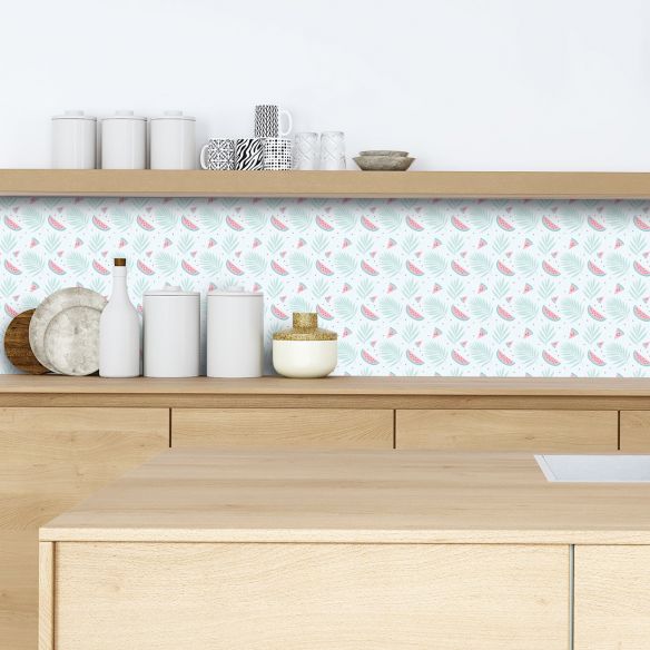 Crédence adhésive pastèque 