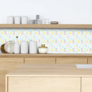 Crédence adhésive ananas 2