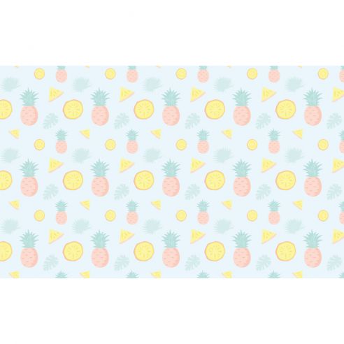 Crédence adhésive ananas