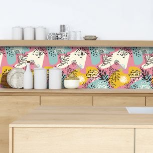 Crédence adhésive déco jungle 2