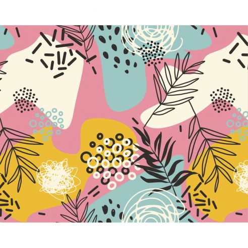 Crédence adhésive déco jungle