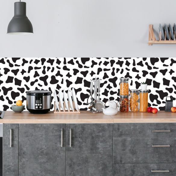 Crédence adhésiv tâches de vache