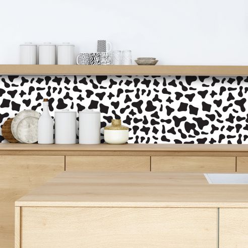 Crédence adhésiv tâches de vache