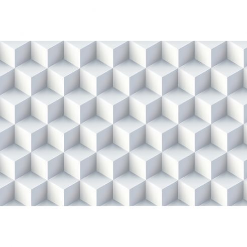 Crédence adhésive cubes 3D