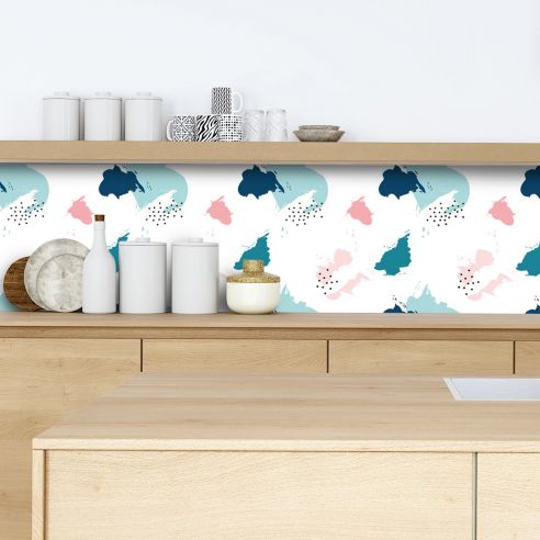 Crédence adhésive aquarelle