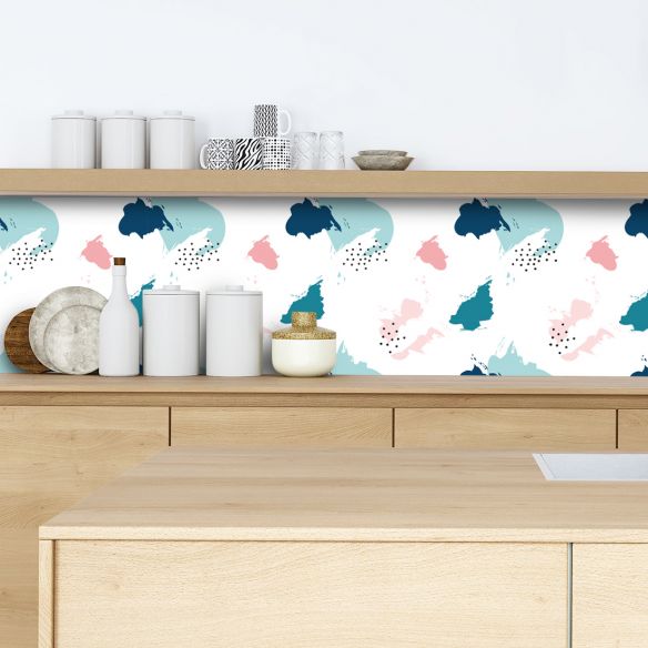 Crédence adhésive aquarelle