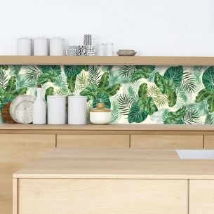 Crédence adhésive exotique 2