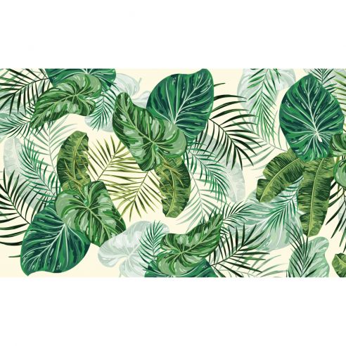 Crédence adhésive exotique 