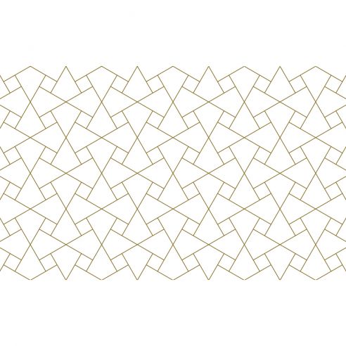 Crédence adhésive design géométrique 