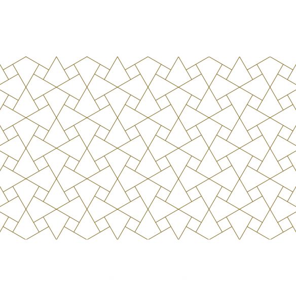 Crédence adhésive design géométrique 