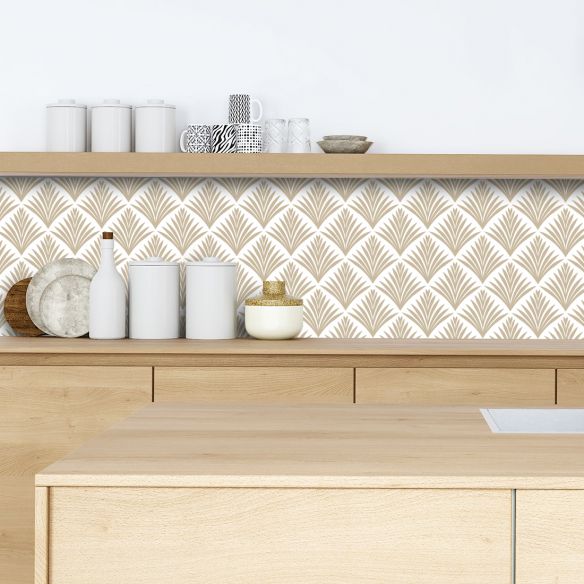 Crédence adhésive art déco