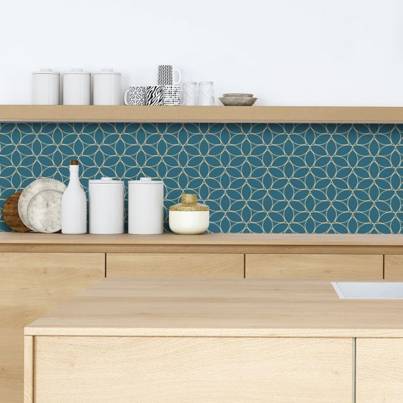 Crédence adhésive art déco