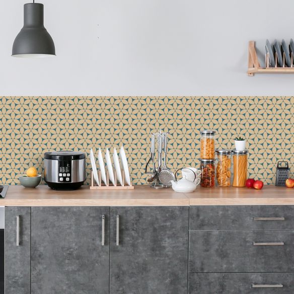 Crédence adhésive art déco