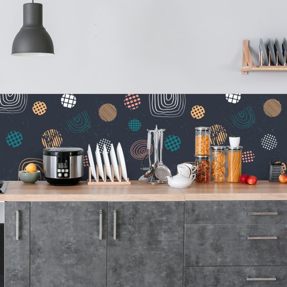 Crédence adhésive art déco