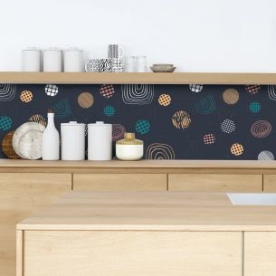 Crédence adhésive art déco 2