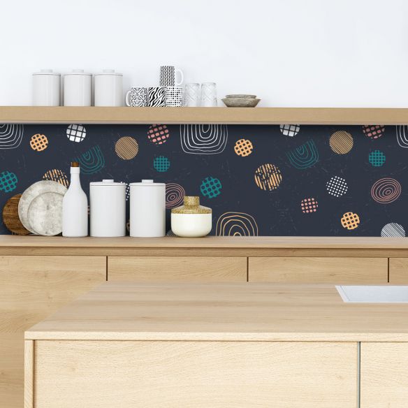 Crédence adhésive art déco