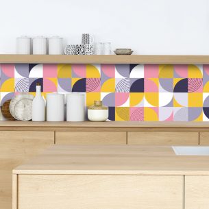 Crédence adhésive bauhaus 2