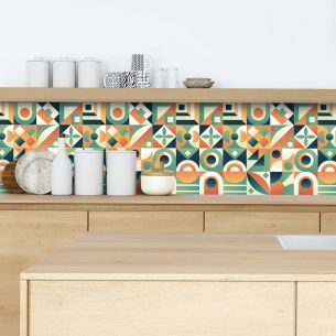 Crédence adhésive art déco design 2