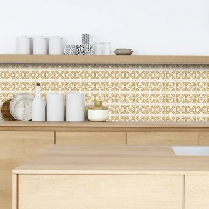 Crédence adhésive motifs design 2