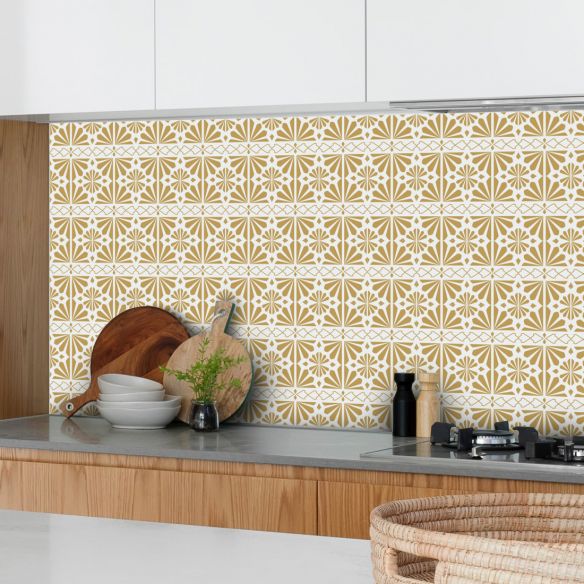 Crédence adhésive motifs design