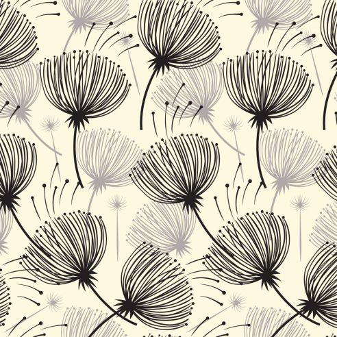 Crédence adhésive fleurs