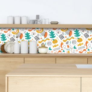 Crédence adhésive art déco 2