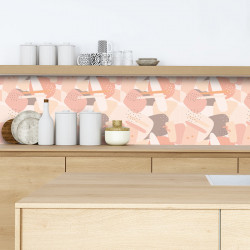 Crédence adhésive art déco 