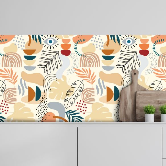 Crédence adhésive art déco