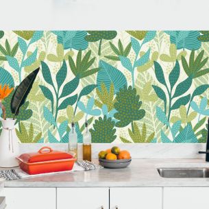 Crédence adhésive jungle 2