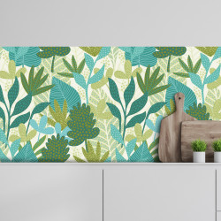 Crédence adhésive jungle