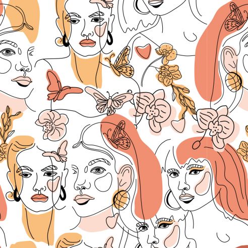 Crédence adhésive art déco