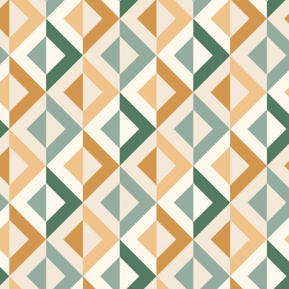 Crédence adhésive losanges retro