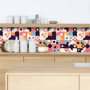 Crédence adhésive rétro 2