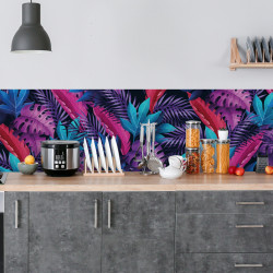 Crédence adhésive jungle