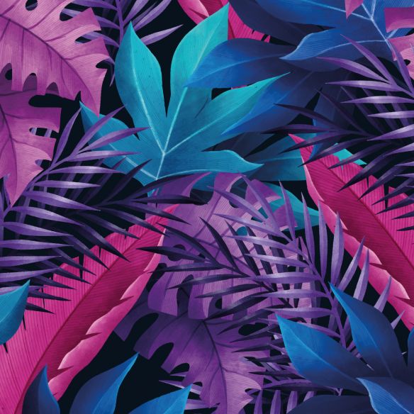 Crédence adhésive jungle