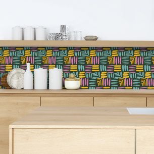 Crédence adhésive déco design