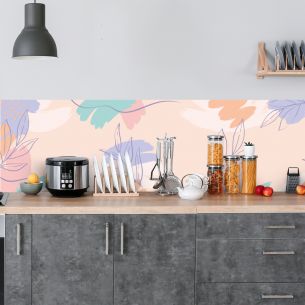 Crédence adhésive déco abstrait