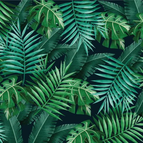 Crédence adhésive jungle