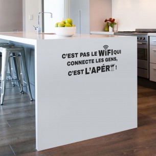 Sticker c'est pas le wifi...