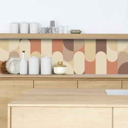 Crédence adhésive déco abstrait