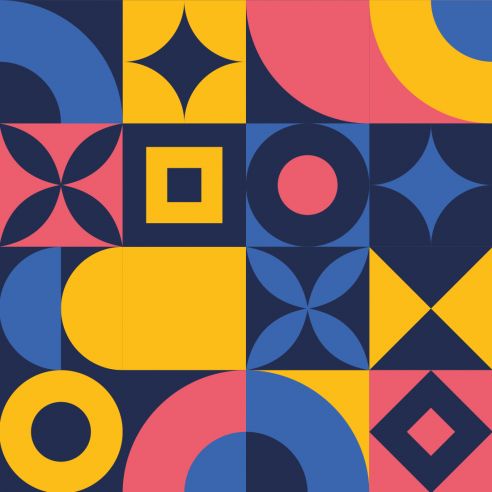 Crédence art déco retro