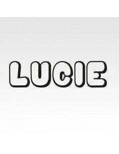 Stickers prénom personnalisé