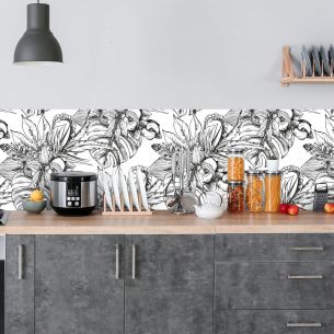 CREARREDA Credence Adhesive pour Cuisine autocollant mural fantaisie gris  tourterelle cementine 260x60 cm 100% fabriqué en Italie avec encre non  toxique, ignifuge et résistant à l'eau : : Cuisine et Maison