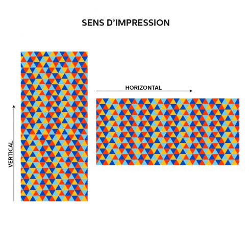 Film adhésif triangles