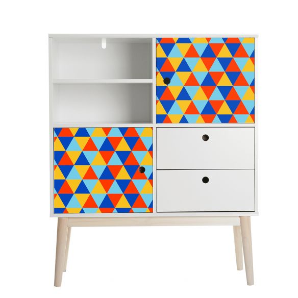 Film adhésif triangles