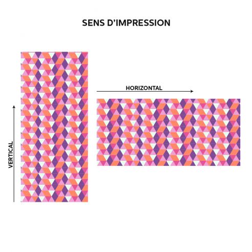 Film adhésif vinyle triangles