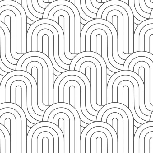 Crédence adhésive motifs vagues gris