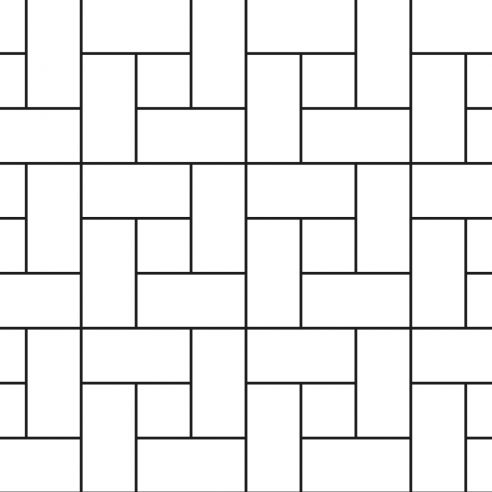 Crédence adhésive géométrique